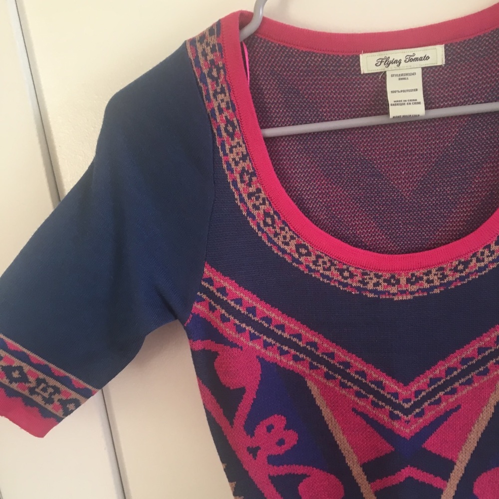 Funky Flying Tomato Dress